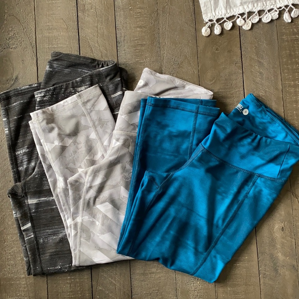 Crop leggings Set of 3 pair - Old Navy Active - M